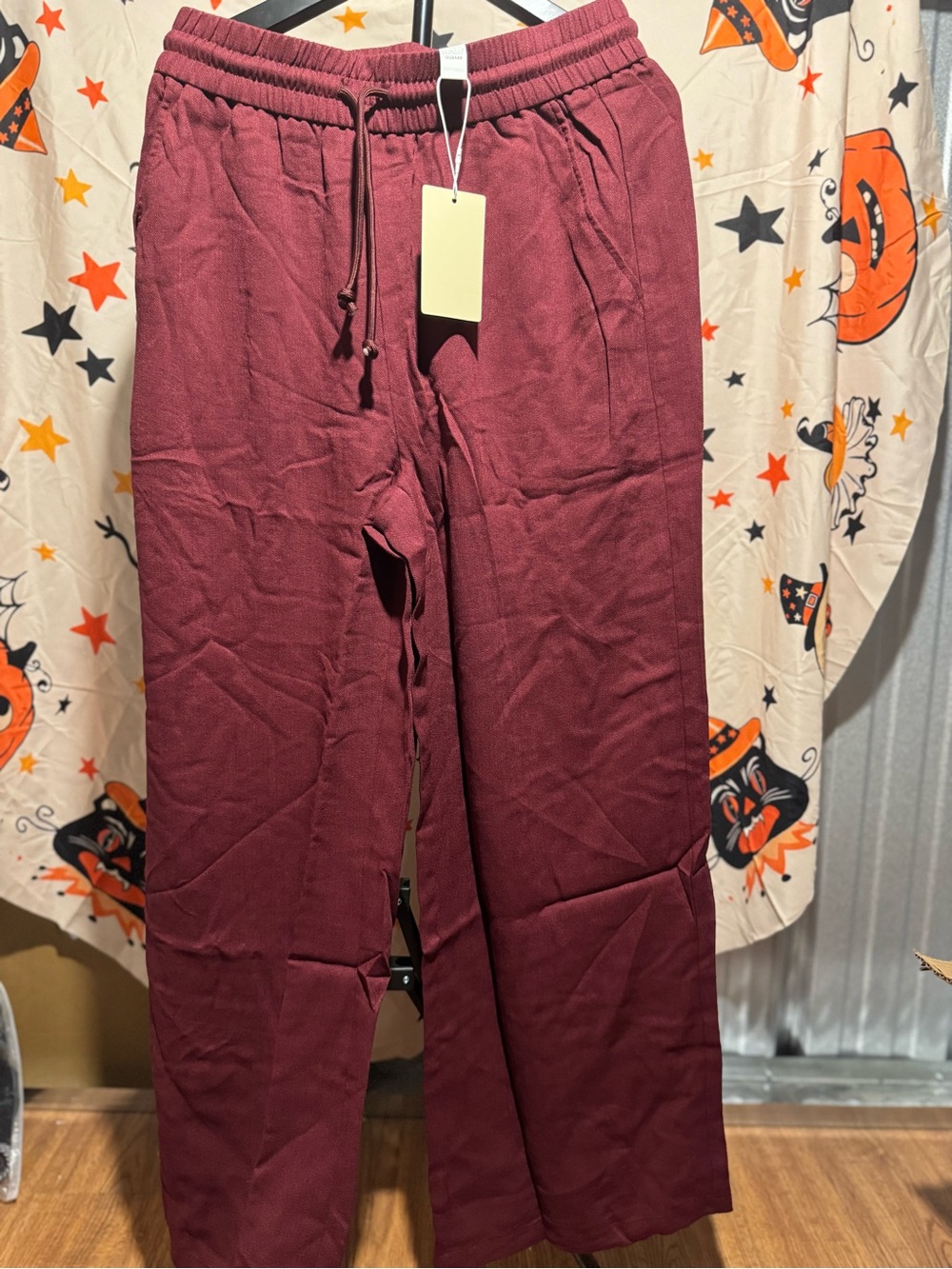 HALARA Women Joggers in Deep Burgundy